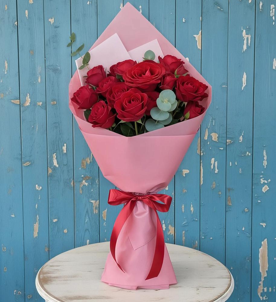 Букет цветов из: Розы в Смирных