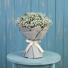 Букет цветов из:  Гипсофила в Смирных