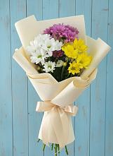 Букет цветов из:  Хризантемы в Смирных