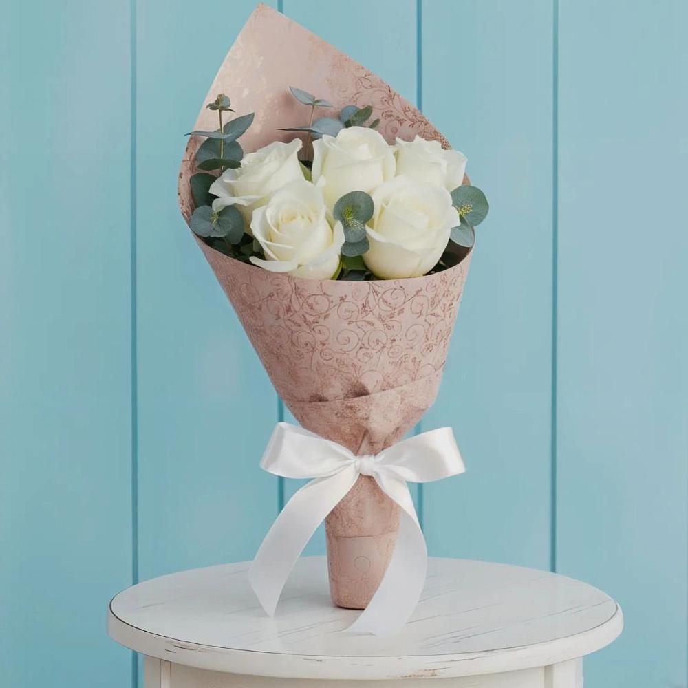 Букет цветов из: Розы в Смирных