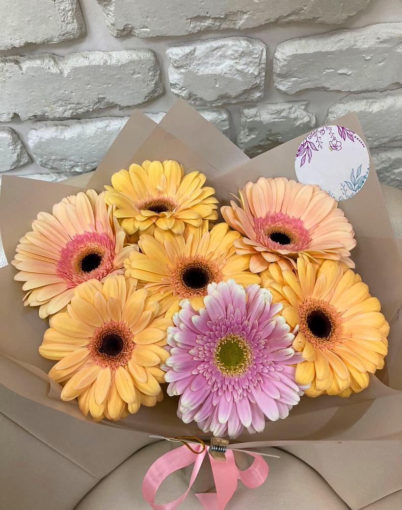 Букет цветов из: Герберы в Смирных