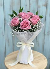 Букет цветов из:  Розы в Смирных