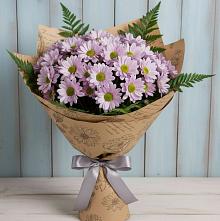 Букет цветов из:  Хризантемы в Смирных
