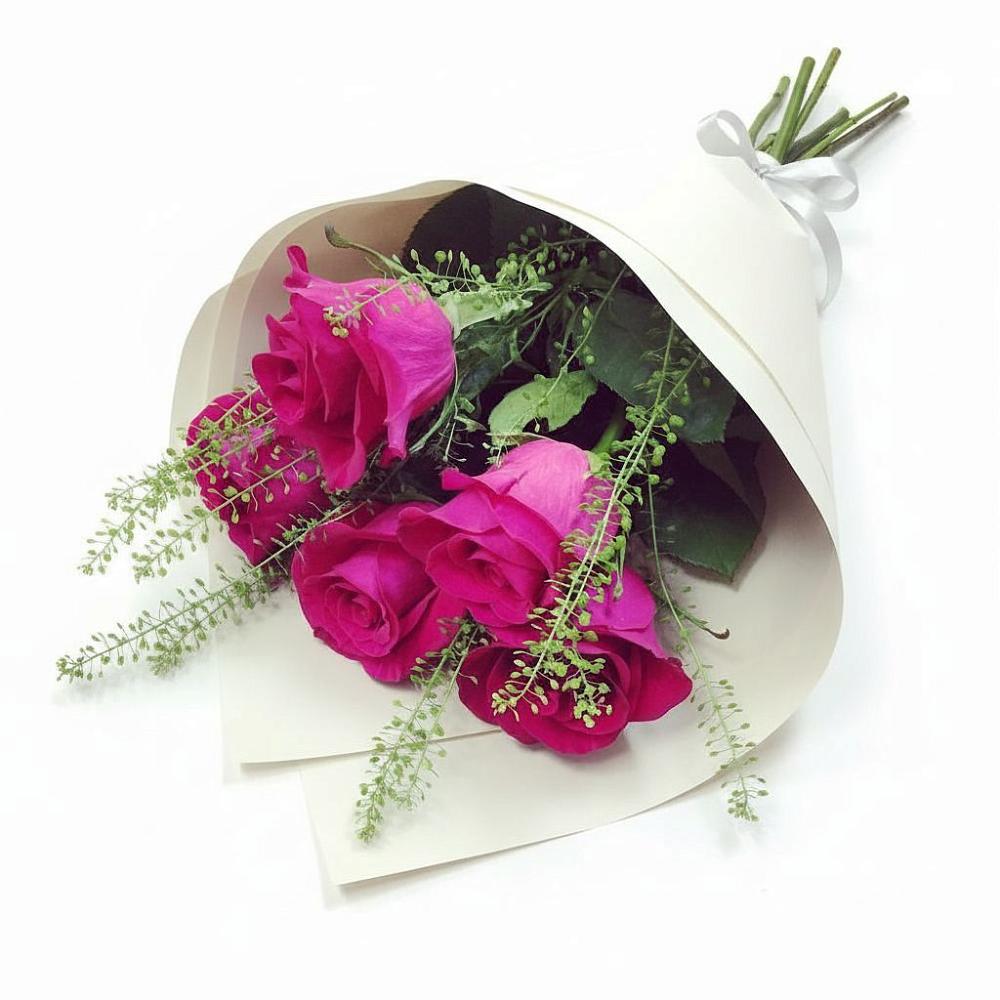 Букет цветов из: Розы в Смирных