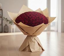 Букет 101 Красная роза в Смирных