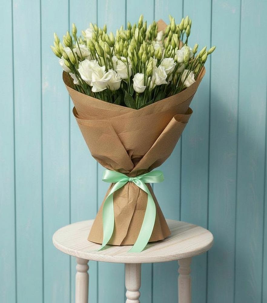 Букет цветов из: Лизиантусы в Смирных