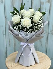 Букет цветов из:  Розы в Смирных