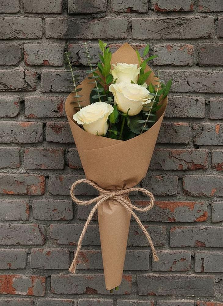 Букет цветов из: Розы в Смирных