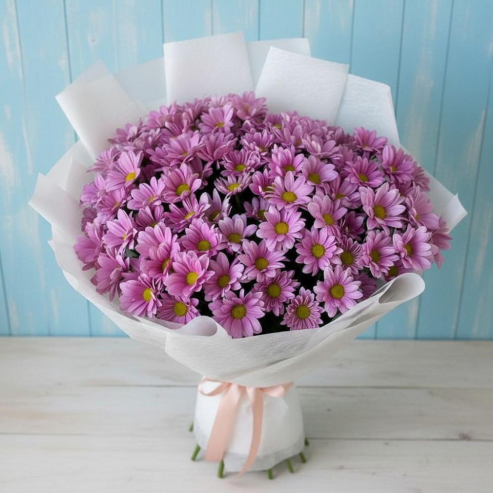 Букет цветов из: Хризантемы в Смирных