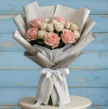 Букет цветов из:  Розы в Смирных