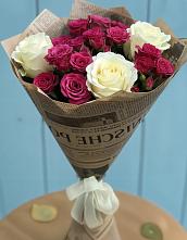 Букет цветов из:  Розы в Смирных