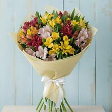 Букет цветов из:  Альстромерии в Смирных
