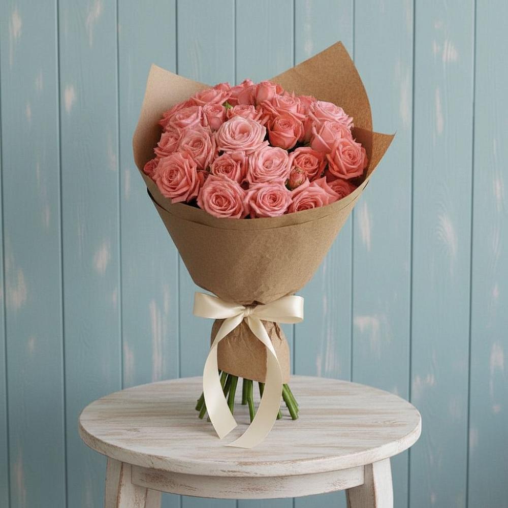 Букет цветов из: Розы в Смирных