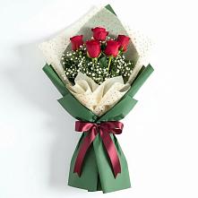 Букет цветов из:  Розы в Смирных