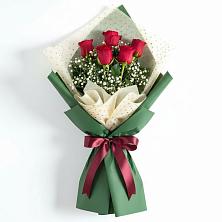 Букет цветов из:  Розы в Смирных