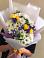 Букет цветов из: Ирисы, Хризантемы и Розы в Смирных