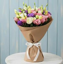 Букет цветов из:  Лизиантусы в Смирных