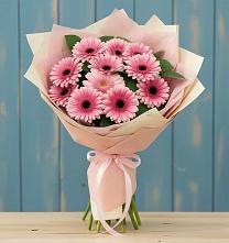 Букет цветов из:  Герберы в Смирных